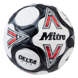 Mitre Delta Evo Match Football - White Delta Evo Match Football